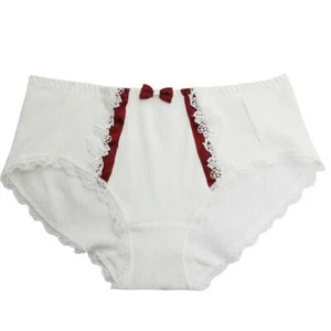 4 Pcs Women Girl Lace Panties Lace Up Underwear Lolita Cute Kawaii Lingerie - Picture 1 of 11