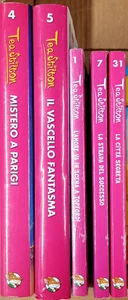 5 libri Tea Sisters e vita al college lotto Geronimo Stilton - Foto 1 di 1