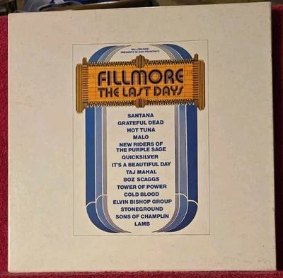 Fillmore: The Last Days (Box Set, 3 x Vinyl, LP, 1972) Poster, Booklet, Ticket - Image 1 of 4
