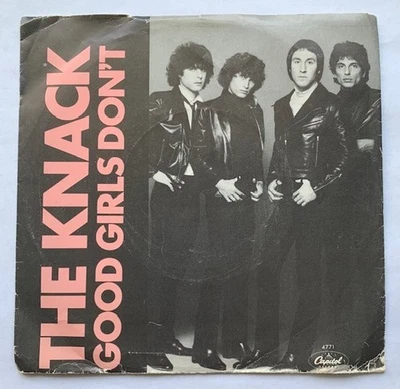 THE KNACK-CAPITOL 4771-GOOD GIRLS DONT-FRUSTRATED-45RPM-7" W/SLEEVE 1979 ROCK NM - Image 1 of 4