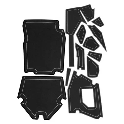 Moramoto Mat Kit for Polaris RZR RS1 - Black/White 100BST-123CM-0102 - Image 1 of 3