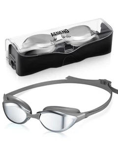 Swim Goggles, Racing Swimming Goggles Adult Anti-Fog No Leaking UV Protection... - Picture 1 of 7
