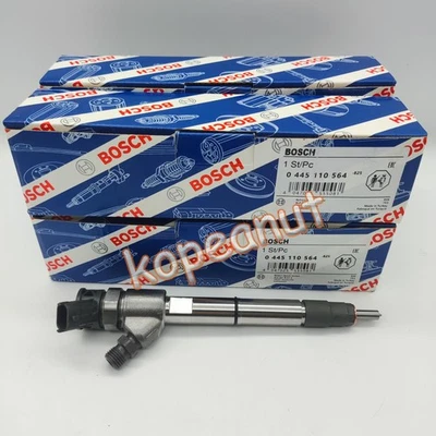 Inyector de combustible diésel 4 piezas 0445110564 68226951AA para RAM PRO MASTER L4 2014-2019 Foto 1 de 4