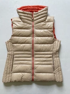 Chaleco Vince Camuto para mujer S champán acolchado ligero empaquetable con cuello - Imagen 1 de 8
