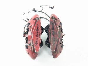 12-18 MERCEDES BENZ CLS550 W218 LEFT & RIGHT FRONT BREMBO CALIPER BRAKE PAIR OEM - Picture 1 of 4