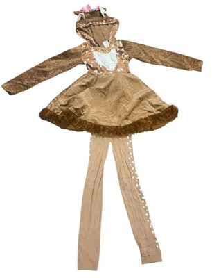 Дух Хэллоуин с капюшоном олень костюм платье ребенка размер большой - Изображение 1 из 4