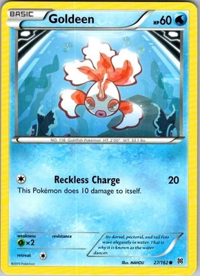 Pokemon | XY - BREAKthrough | Goldeen | 27/162 | Normal | NM - Image 1 of 2