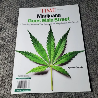TIME Special Edition Marijuana Goes Main Street 2018 Bruce Barcott - Image 1 of 2