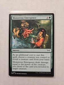 Monstrous Emergence - Duskmourn - LP - MTG Magic - Common - Sorcery  - Picture 1 of 1