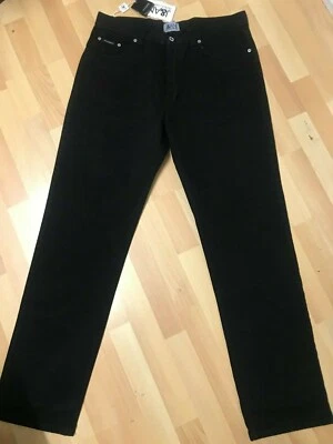 HERREN D&G MADE ITALY BY ITTIERRE DENIM Jet SCHWARZ NORMAL W34 L33 H8 UVP £ 300 - Bild 1 von 4