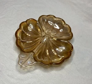 Vintage Jeanette Florigold- Marigold Candy/Trinket Dish - Picture 1 of 4