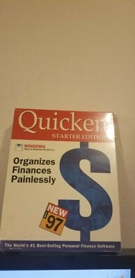 Quicken Starter Edition for  WIndows 3.1 Sealed New Fast Shipping - Image 1 of 2