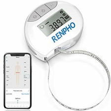 Body Tape Measure with Smart App, RENPHO Bluetooth Measuring Tapes for Body