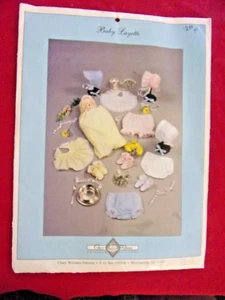 VTG 1993 CHERRY WILLIAMS HEIRLOOM BABY LAYETTE SEWING PATTERN - Picture 1 of 4