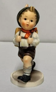 Vintage Goebel Hummel W. Germany 'School Boy' Backpack Boy Figurine #82/0 - Picture 1 of 5