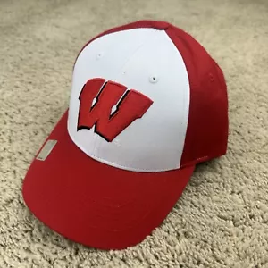 Wisconsin Badgers Hat Unisex Red NCAA Adjustable Dad Cap Captivating Headgear - Picture 1 of 8