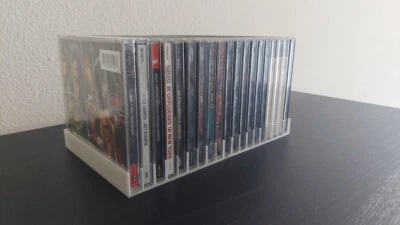 3D Printed CD Rack Shelf Storage Organizer (multiple color and size options) - Image 1 of 4