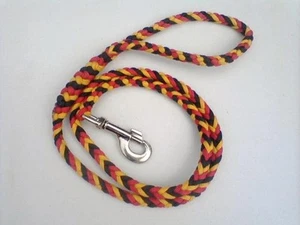 Paracord XL Dog Leash Braided Hand made You can pick the 3 colors (4 foot) - Picture 1 of 2