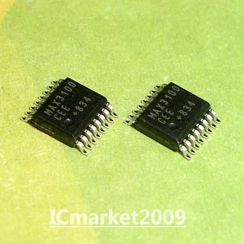 1 PCS MAX3100CEE SSOP-16 MAX3100 CEE SPI/Microwire-Compatible UART in QSOP-16 IC - Image 1 of 1