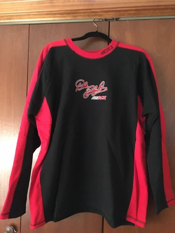 Vintage Dale Earnhardt RCR Sweatshirt Embroidered Black and Red, XL, NASCAR Cover