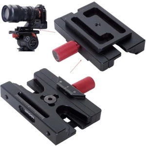 Klemme Adapter für Arca-Swiss Kameraplatte Sachtler 6T/8T/10T Flüssigkeitskopf - Picture 1 of 11