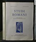 Studi Romani N 1 2   Gennaio Giugno 2001