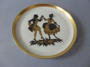 Romantischer Wandteller Zierteller Porcelain Porzellan Sammler Fürstenberg - Picture 1 of 4