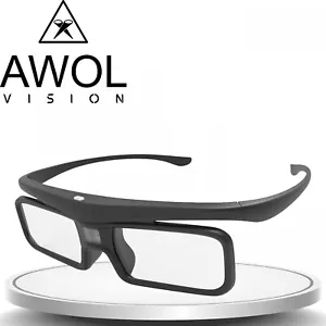 AWOL VISION DLP Link 3D Glasses Rechargeable Active Shutter Eyewear LTV-2500 - Bild 1 von 5