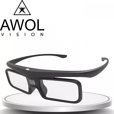 Gafas AWOL VISION DLP Link 3D recargables obturador activo LTV-3000 Pro Foto 1 de 4