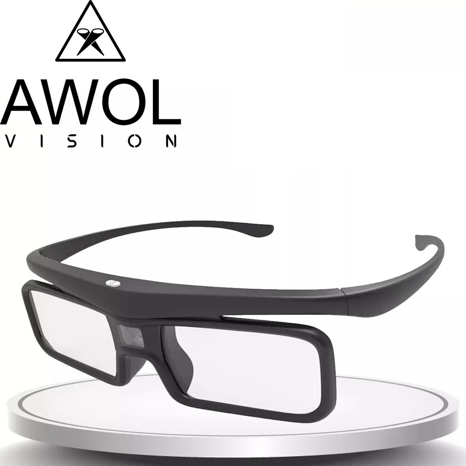 Gafas AWOL VISION DLP Link 3D recargables obturador activo LTV-3000 Pro Foto 1 de 4