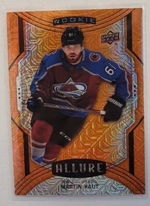 2020-21 Upper Deck Allure Martin Kaut Rookie #115 Orange Slice - Bild 1 von 2
