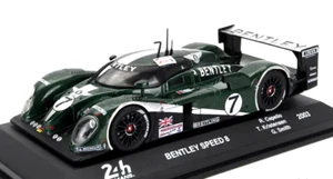 IXO-MADE 1/43 DIECAST BENTLEY SPEED 8 #7 WINNER LE MANS 2003 KRISTENSEN/CAPELLO - Picture 1 of 3