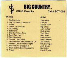 Big Country 2005 Hits Karaoke CDG 15 Sg TOBY KEITH Alan Jackson RASCAL FLATTS