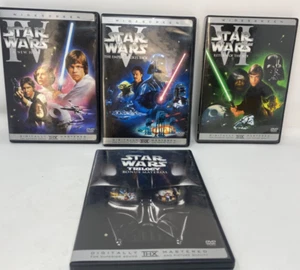Star Wars Episoden IV, V, VI & Bonus THX Digital Mastered Widescreen DVDs Set - Bild 1 von 16