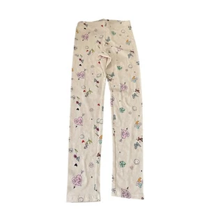 Old Navy Leggings Girl's Large Printed Pull On Lounge Lightweight Bottoms NWT - Picture 1 of 11
