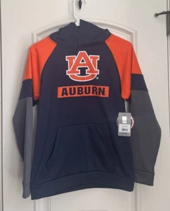 Auburn University Youth Colosseum Color Blocked Hoodie NWT - Picture 1 of 8