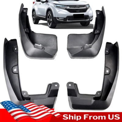 4X For Honda CR-V CRV 2017-2022 Mud Flaps Splash Guards Front Rear Mudguards / Foto 1 de 4
