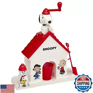 Snoopy SNO-Cone Machine, Cono di Neve Macchina per Ghiaccio Rasato Rasoio per Ghiaccio, Snoopy House - Foto 1 di 5