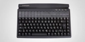 PrehKeyTec MCI128 POS Tastatur - 128 Tasten Programmierbar USB Kompakt, Schwarz - Bild 1 von 3