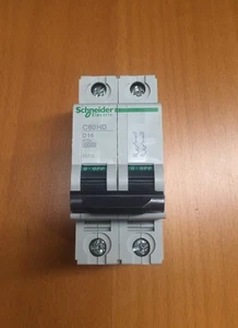 Schneider Electric C60HD216 D16 INTERRUTTORE MAGNETICO TERMICO,2 440V 16A C60H - Foto 1 di 2