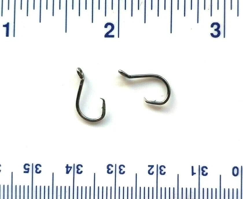 GERRY'S TACKLE 100 GT 2X Offset Circle Fish Fishing Hooks size 10 - 100 hooks 7384