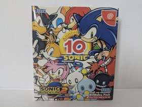 Sonic Adventure 2 Birthday Pack 10th Anniversary Dreamcast NEW UNOPENED Japan