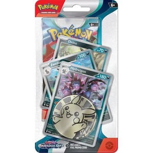Pokemon Paradox Rift Check Lane Blister Pack Hydreigon - Picture 1 of 1