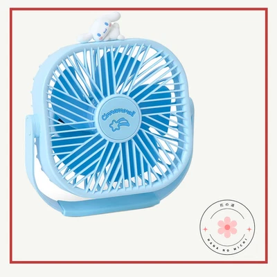 Envío desde Japón: Ventilador de Escritorio Sanrio Cinnamoroll 3 Velocidades Versión Japón Foto 1 de 4
