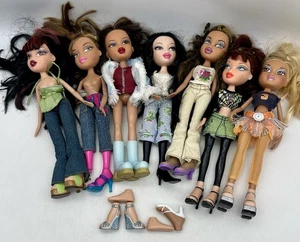 Konvolut 7 BRATZ 2001 Puppen MGA teilbekleidet guter Zustand - Bild 1 von 8