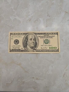 2006 G 100 Dollar Bill - Picture 1 of 6