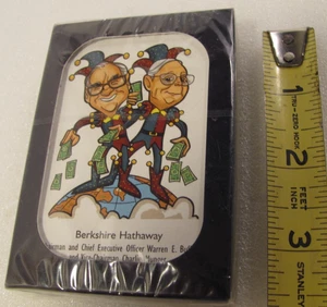 Berkshire Hathaway Playing Cards 2004 Warren Buffet Joker Logo Promo Sealed Deck - Bild 1 von 7