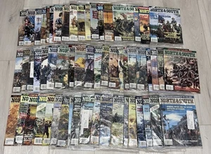 North & South Civil War Magazine-SET OF 58 - Imagen 1 de 11