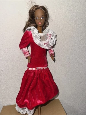 De colección Barbie Heart Family AA Afroamericana Steffi Face Mom Foto 1 de 4