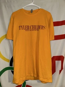 Camiseta Tyler Childers Send in the Hounds Tour XL Amarilla - Imagen 1 de 6